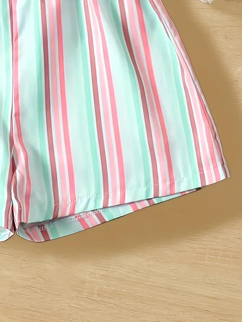 SHEIN Striped Romper - الصورة 4
