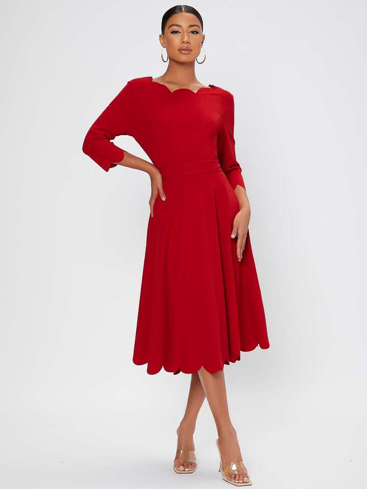 SHEIN Flare Dress - الصورة 3