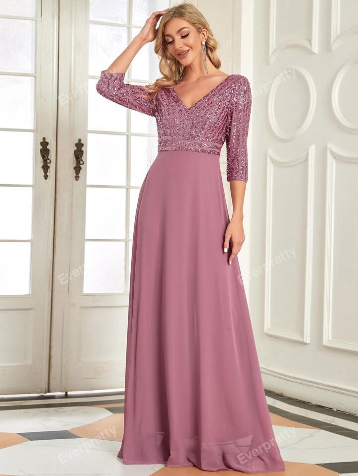 SHEIN Elegant Mother Of The Bride Dress