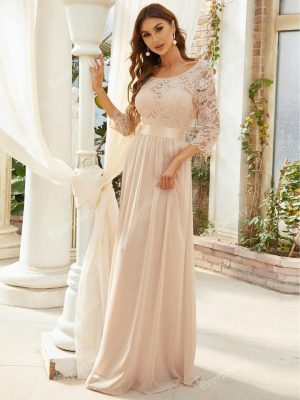 SHEIN Elegant Solid Color Woman Dress with Chiffon Backless