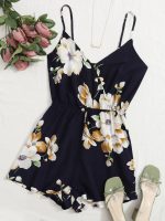 SHEIN Floral Print Romper