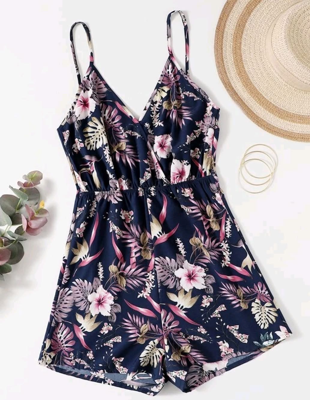 SHEIN Floral Romper
