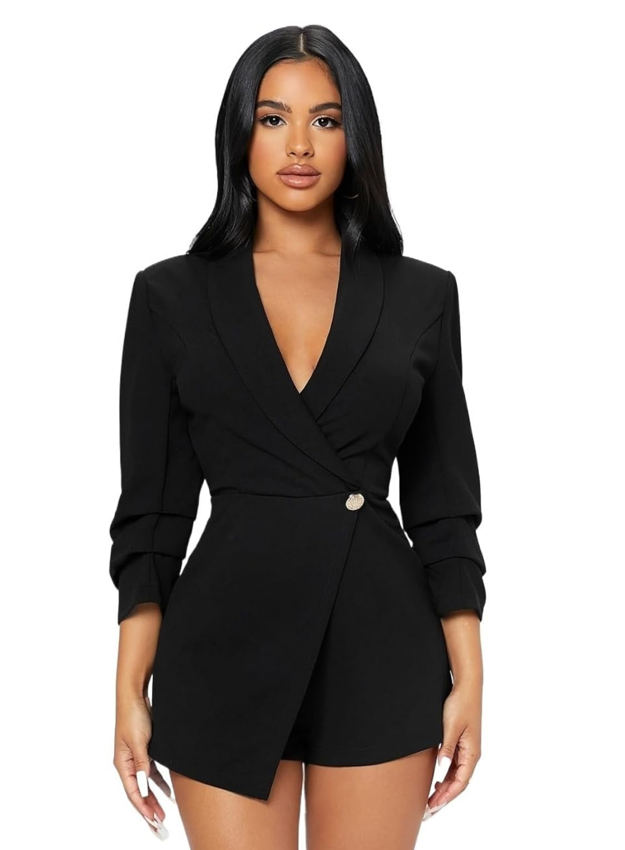 SHEIN Solid Color Jumpsuit - الصورة 2
