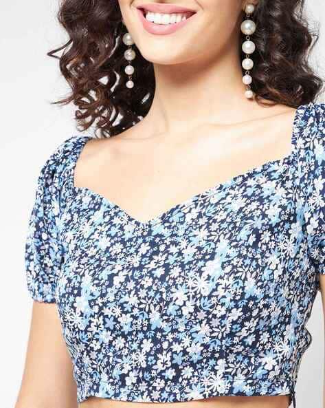 Floral Print Top with Skirt Set - الصورة 2