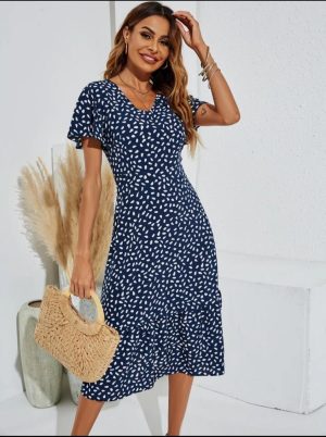 polka dot SHEIN dress