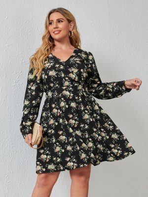 Floral print SHEIN dress