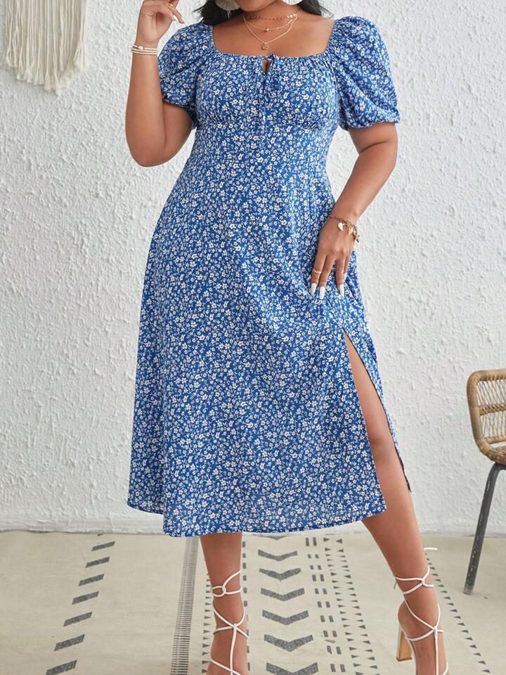 Floral print SHEIN dress