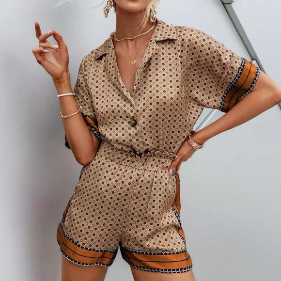 Summer Sets With Buttons For Day Out Size (XS) - الصورة 5