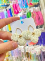 White Earrings