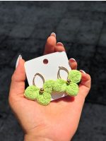 Green Earrings