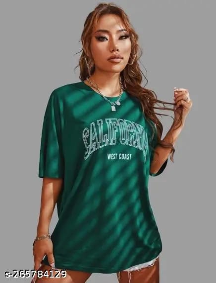 Drop Shoulder Graphic Printed T-shirt - الصورة 2