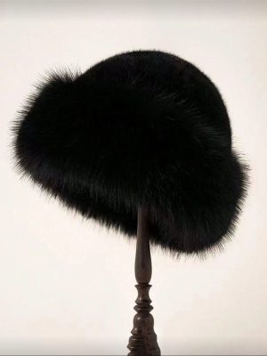 SHEIN Winter Furry Hats For Women