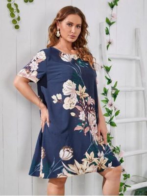 SHEIN CURVE Summer Dress Size (1XL)