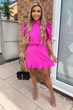 Hot Pink SHEIN Dress Size (L)