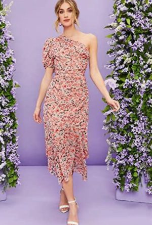Floral Print SHEIN Dress Size (M)
