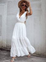 Elegant White SHEIN Dress Size (L)
