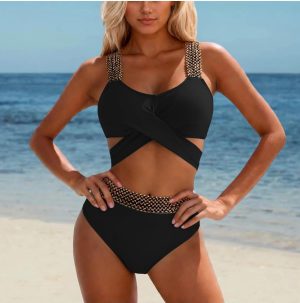 Black SHEIN Bikini Size (0XL)